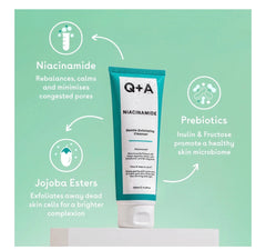 Q+A Niacinamide Gentle Exfoliating Cleanser 125ml