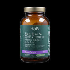 Holland & Barrett Skin Hair And Nails Vegan Pineapple Flavour 60 Gummies