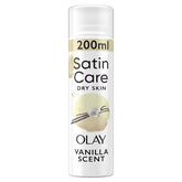 Satin Care Shave Gel, Vanilla Scent, 200ml
