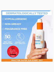 GARNIER AMBRE SOLAIRE SPF 50+ SUPER UV INVISIBLE FACE SERUM 30ML