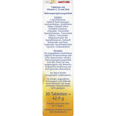 Doppelherz aktiv Vitamin C 1000 + D3 + Zink 30 Tablets
