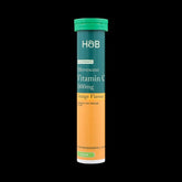 Holland & Barrett High Strength Effervescent Vit C 1000mg Orange Flavour 20 Tablets
