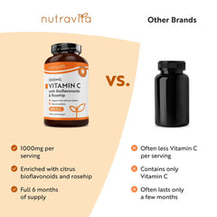 Nutravita Vitamin C 1000mg with Bioflavonoids & Rosehip