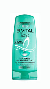 L’Oréal Paris L 'Oréal Elvital Clay Absolue Nourishing conditions for Fettendem Roots and Dry Tips, Silicone Free