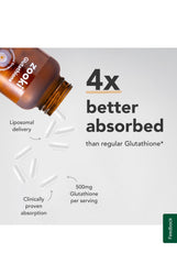 Zooki Liposomal Glutathione 500mg Capsules 60 Capsules