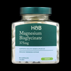 Holland & Barrett Magnesium Bisglycinate 375mg 90 Capsules
