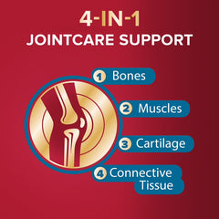 Seven Seas JointCare Essential, With Omega-3, Glucosamine, Chondroitin, Vitamins C and D, Manganese and Zinc, 60-Day Pack