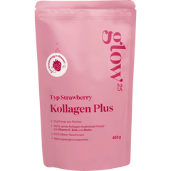 Glow25
Collagen Powder Plus Strawberry Flavor