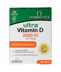 Vitabiotics Ultra Vitamin D 2000 IU Extra Strength 96 Tablets