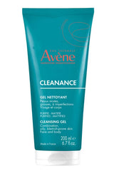 Avène Cleanance Cleansing Gel Cleanser for Oily, Blemish-Prone Skin 200ml