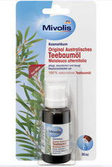 Mivolis
Australisches Teebaumöl Melaleuca alternifolia, 30 ml