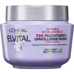 L'Oreal Paris Elvive Hydra Hyaluronic Hair Mask with Hyaluronic Acid for Dry Hair 300ml