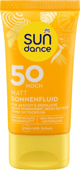 SUNDANCE
Mattifying Sun Fluid Face SPF 50, 50 ml
