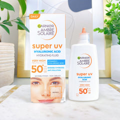 Garnier Super UV Hyaluronic Acid Hydrating Fluid SPF50