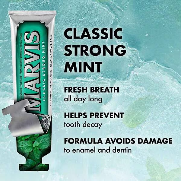 Marvis Classic Mint Toothpaste 85 ml