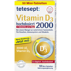 tetesept Vitamin D3 2000 High-Dose