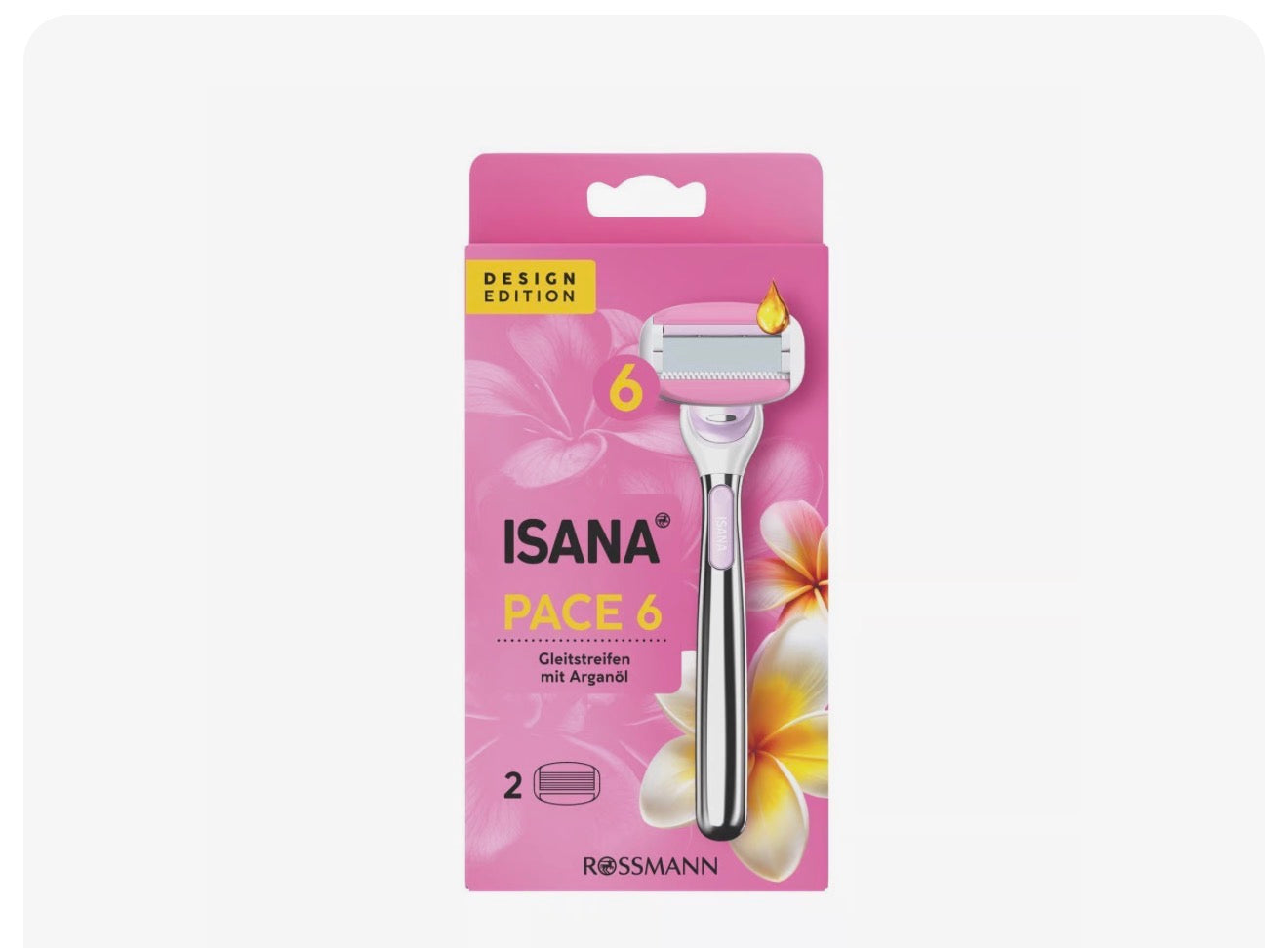 Isana  6 Pace women's shaver with six blades