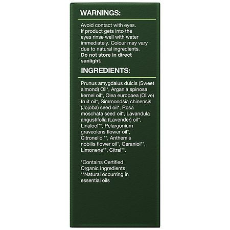 Botanics 100% Organic Restoring Overnight Facial Oil 25ml