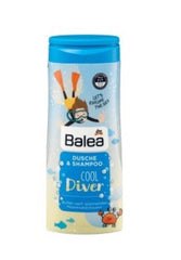 BALEA SHOWER & SHAMPOO COOL DIVER 300 ML