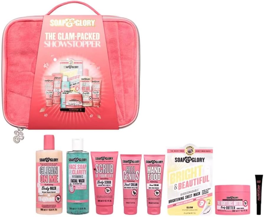 Soap & Glory The Glam-Packed Showstopper 8 Piece Full Size Gift Set