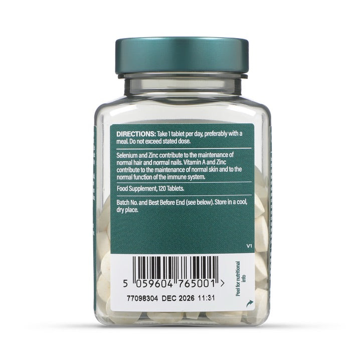Holland & Barrett Selenium + Zinc & Vits A, C & E 120 Tablets
