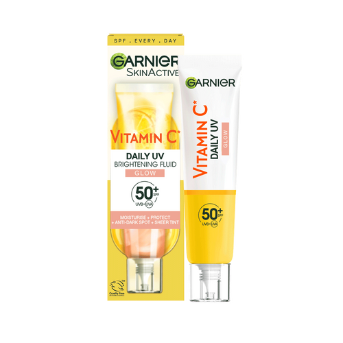 Garnier Vitamin C Daily UV Brightening Fluid Sheer Glow, SPF50+