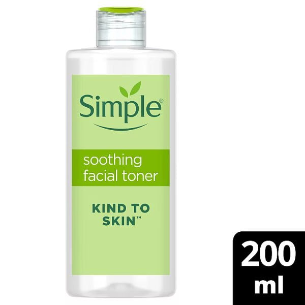Simple Kind to Skin Alcohol Free Soothing Facial Toner 200ml