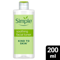Simple Kind to Skin Alcohol Free Soothing Facial Toner 200ml
