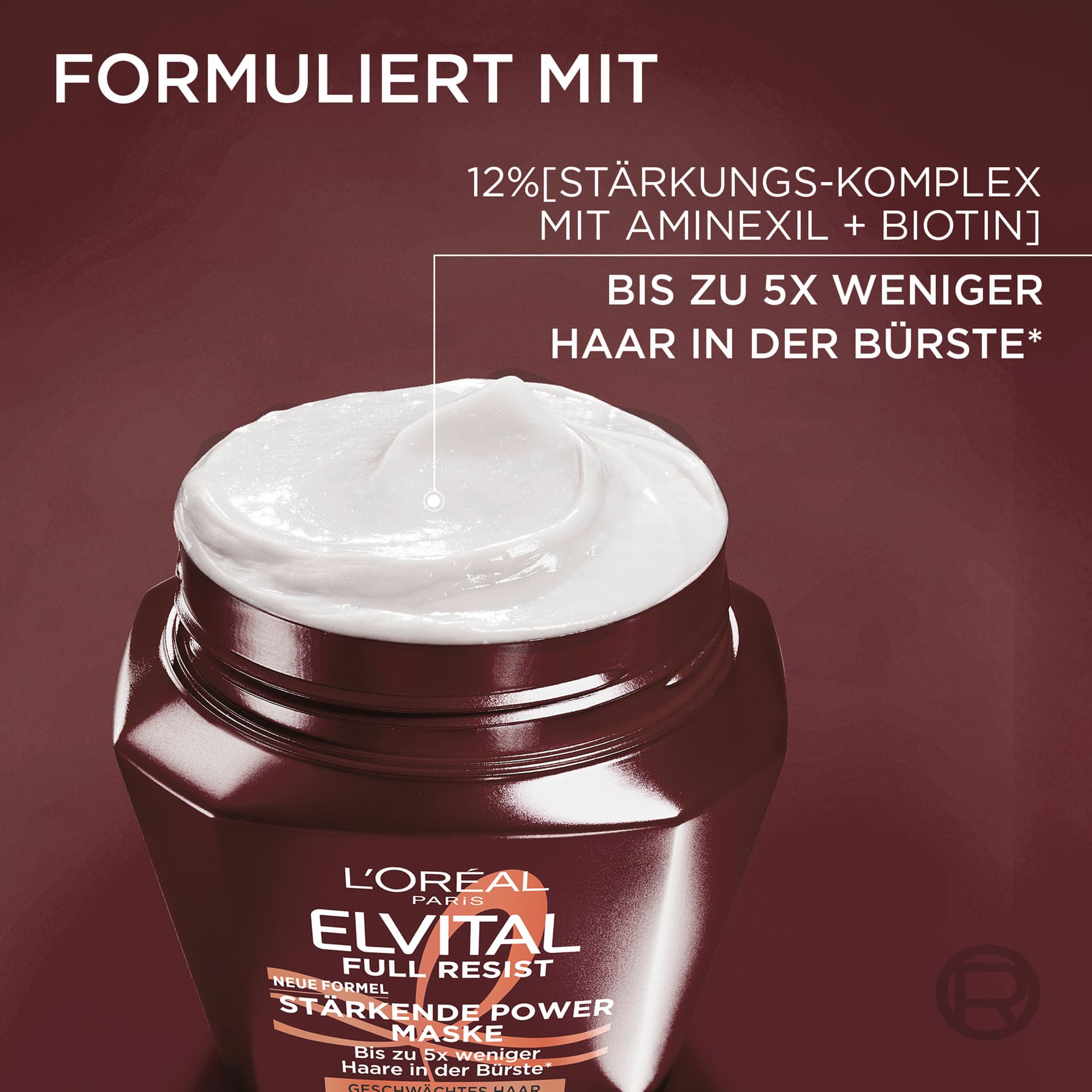 Elvital Hair Mask Full Resist Strengthening Power Mask 300 ml