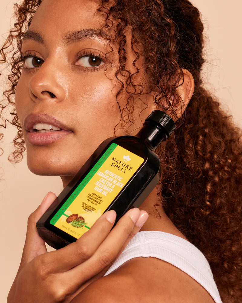 Nature spell Rosemary with Jamaican Black Castor Oil For Hair & Skin