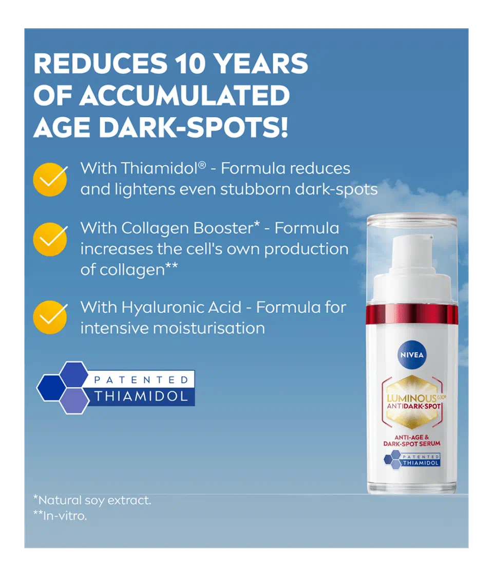 Nivea LUMINOUS630® ANTI AGE & DARK SPOT 2IN1 SERUM