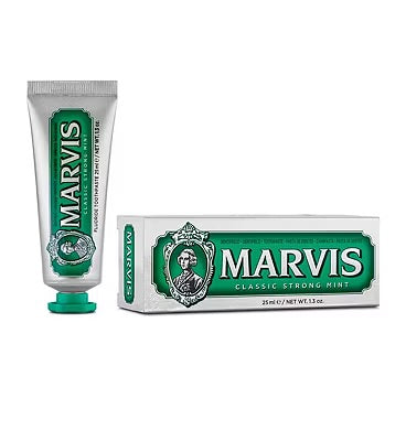 Marvis Travel Toothpaste Strong Mint 25ml
