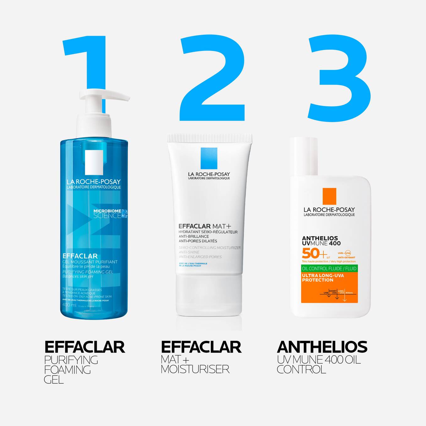 La roch posay EFFACLAR MAT MOISTURISER FOR OILY SKIN
