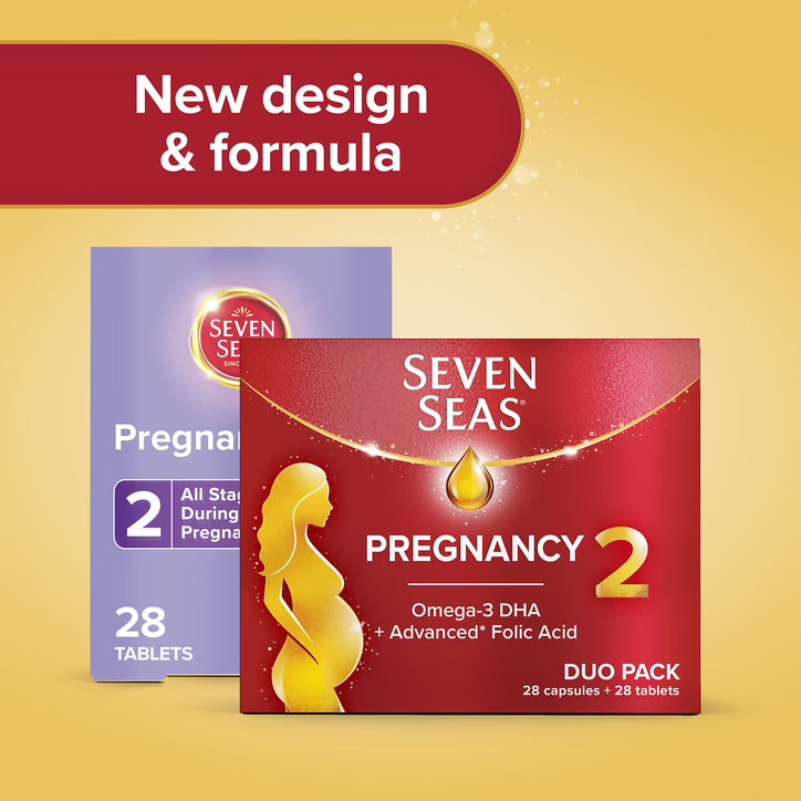 Seven Seas Pregnancy 28 Tablets & 28 Capsules (1 Month Supply)