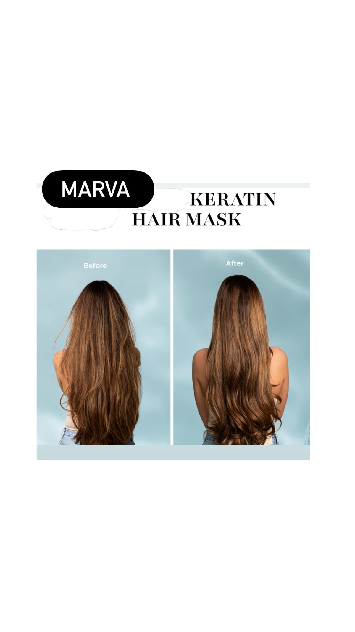 Marva Professional Keratin Hair mask