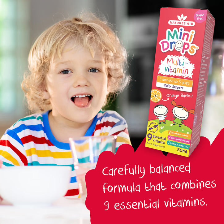 Nature's Aid Multi Vitamin Drops Orange 50ml