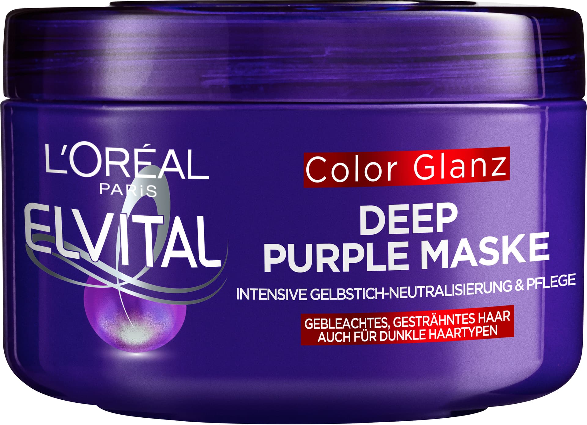Elvital Color Shine Deep Purple Mask 250 ml