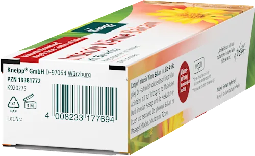 Kneipp Warming Balm with Arnica, 100 ml