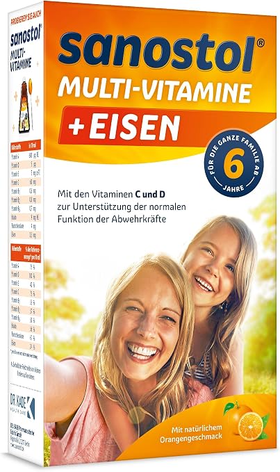 Sanostol Multi-Vitamin Plus Iron