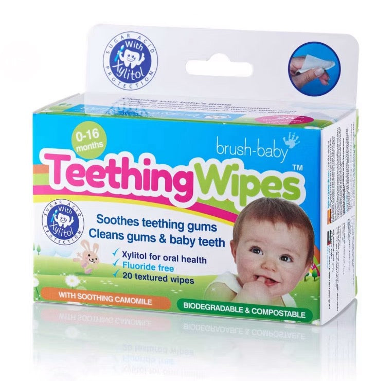 Brush-Baby Teething Wipes