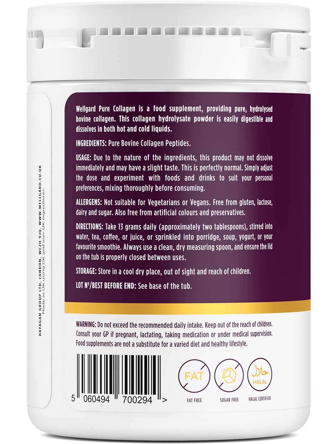 Wellgard Collagen Powder 400g