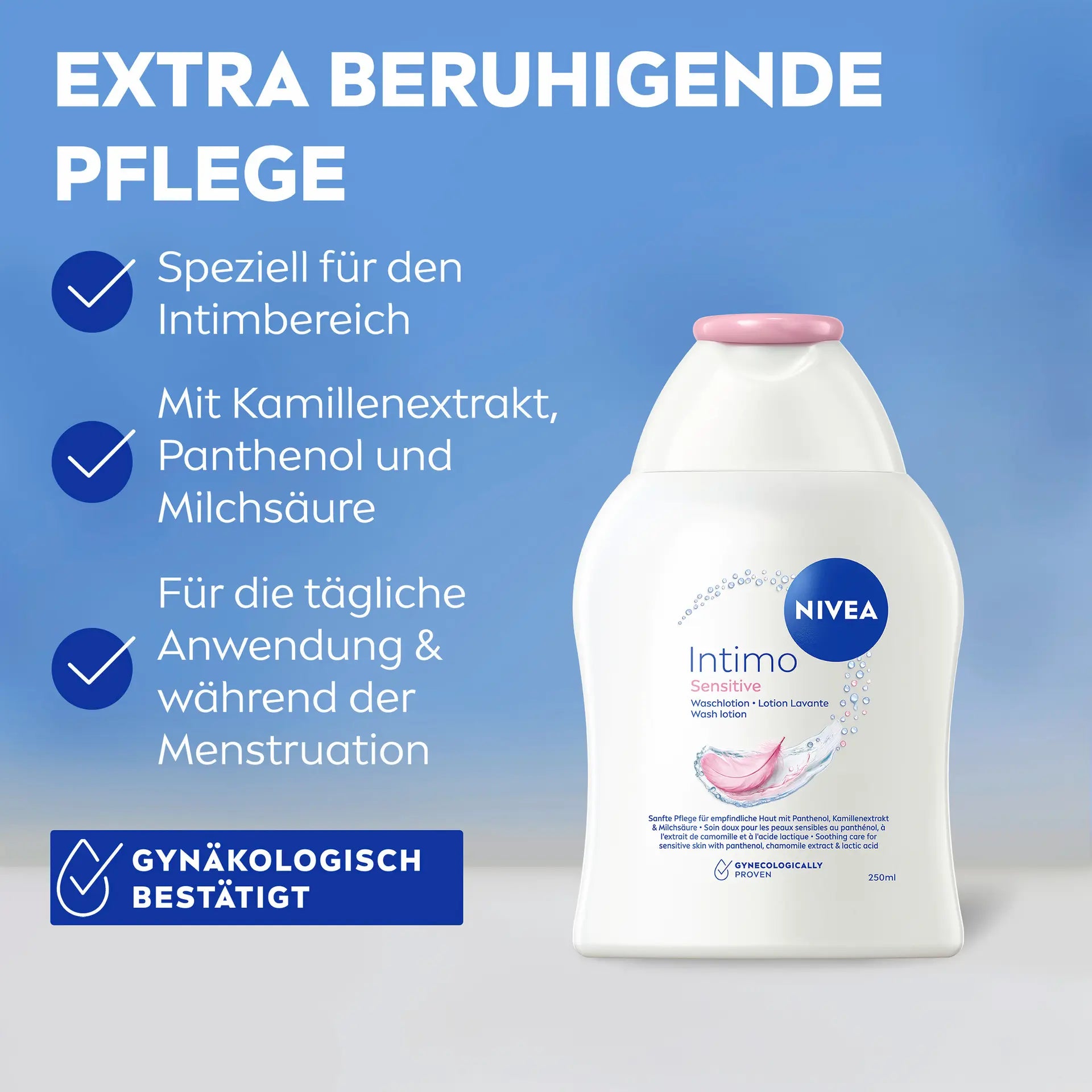 Nivea Intimo Gentle Wash Lotion Sensitive 250 ml