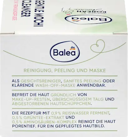 Balea Cleanser Gentle Mochi, korean skincare balea, 100 ml