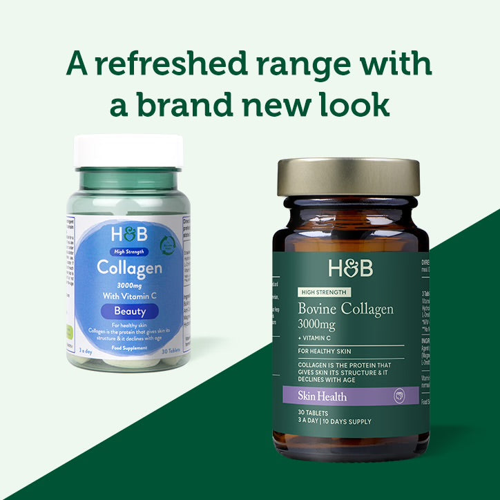 Holland & Barrett Bovine Collagen 3000mg 30 Tablets