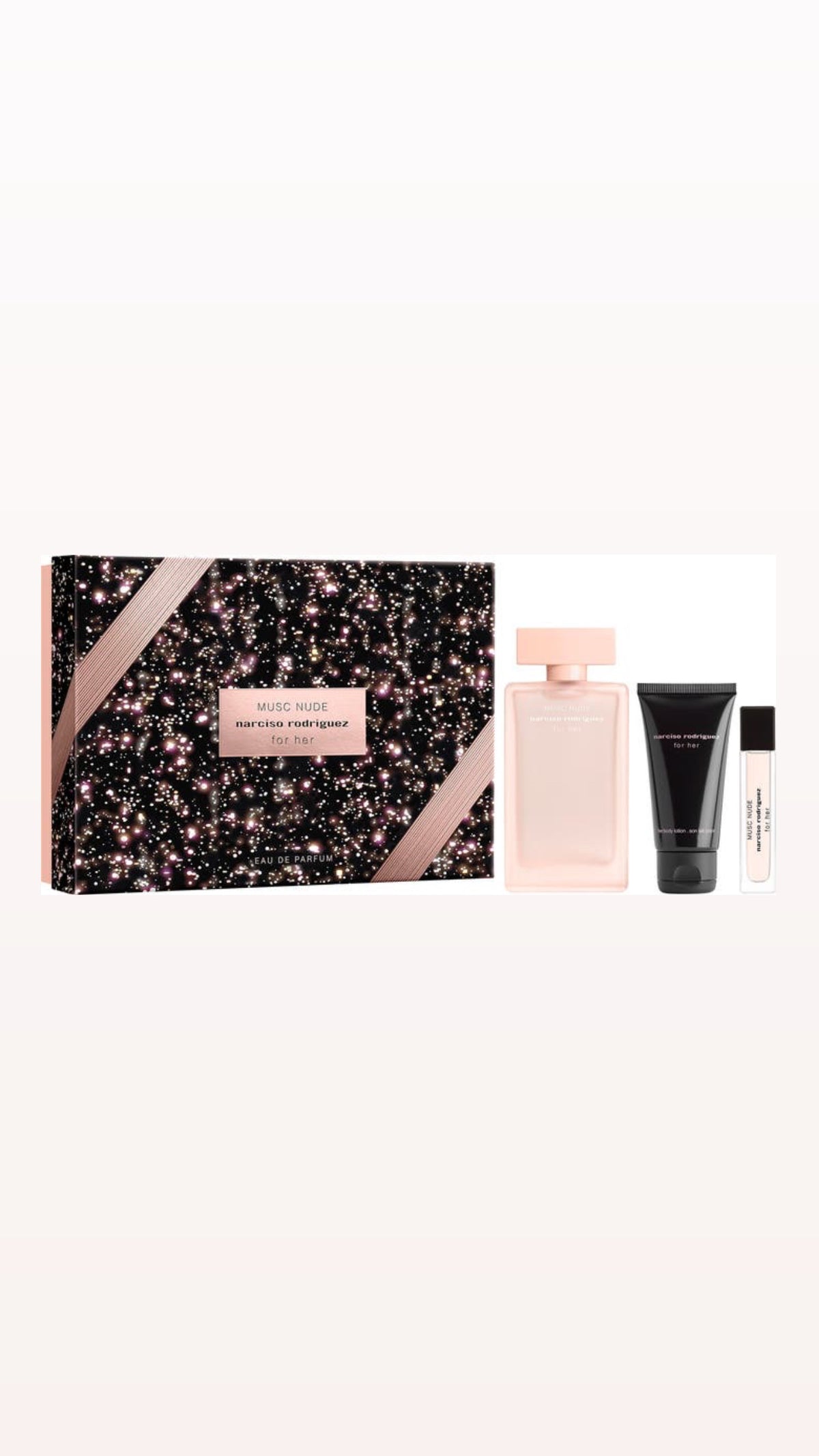 For Her Musc Nude Eau de Parfum 3-Piece Fragrance Set
Narciso Rodriguez