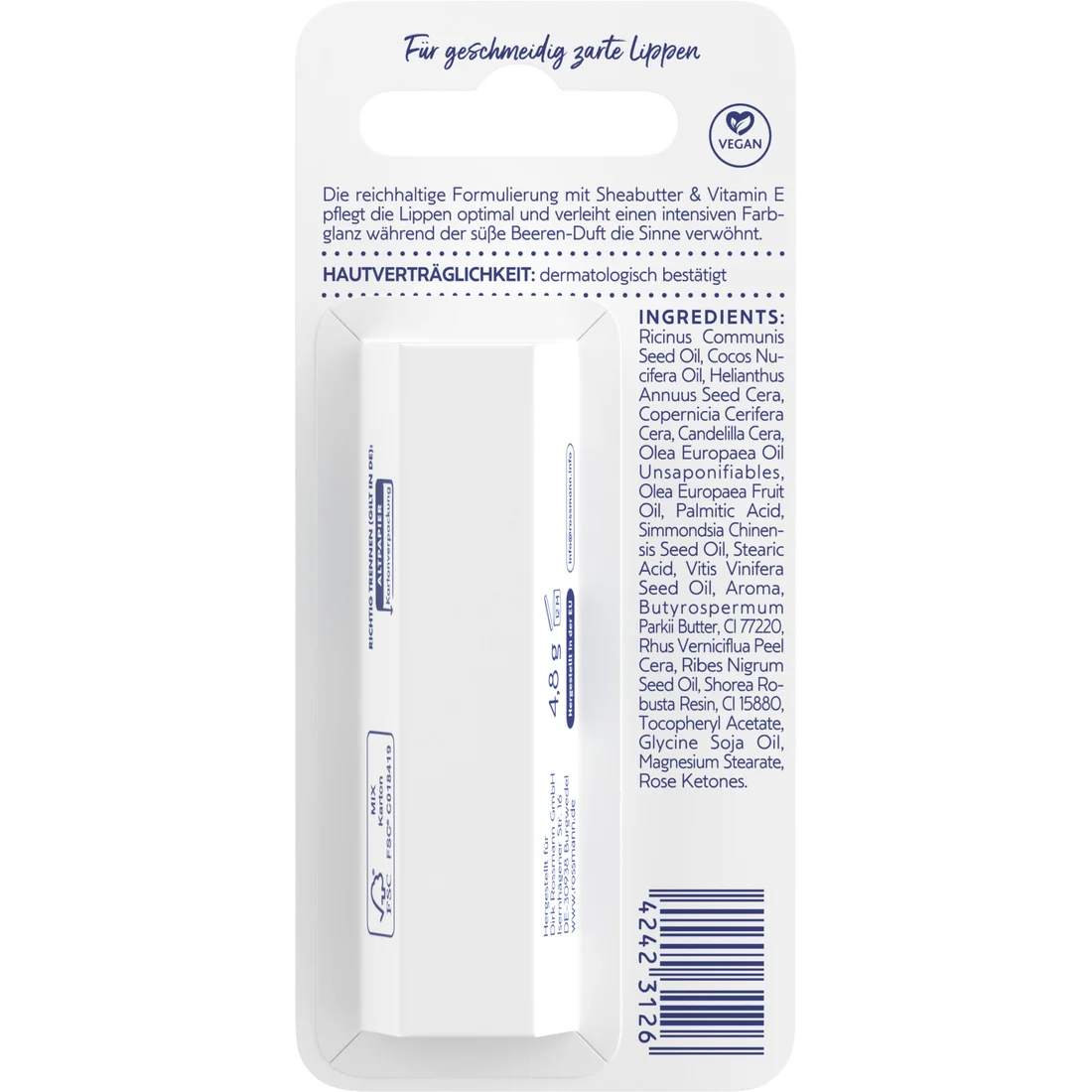 ISANA
Lippenpflege Berry Love