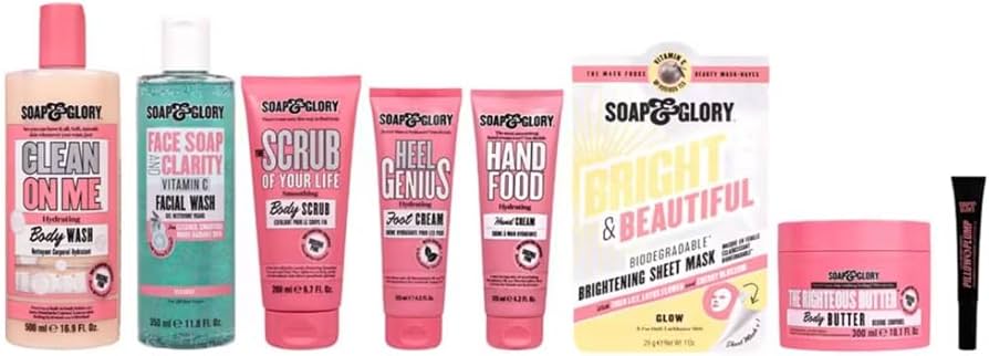 Soap & Glory The Glam-Packed Showstopper 8 Piece Full Size Gift Set