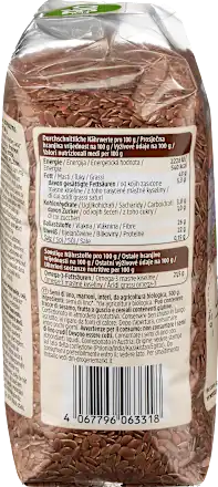 dmbio Whole flaxseeds, 500 g