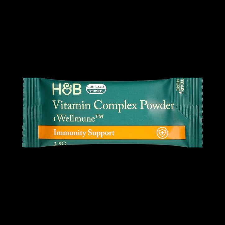 Holland & Barrett Wellmune Vitamin Complex Orange Flavour Powder 30 Sachets