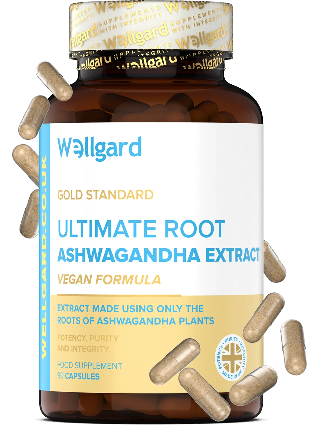 Wellgard Ultimate Root Ashwagandha KSM-66 Extract Capsules